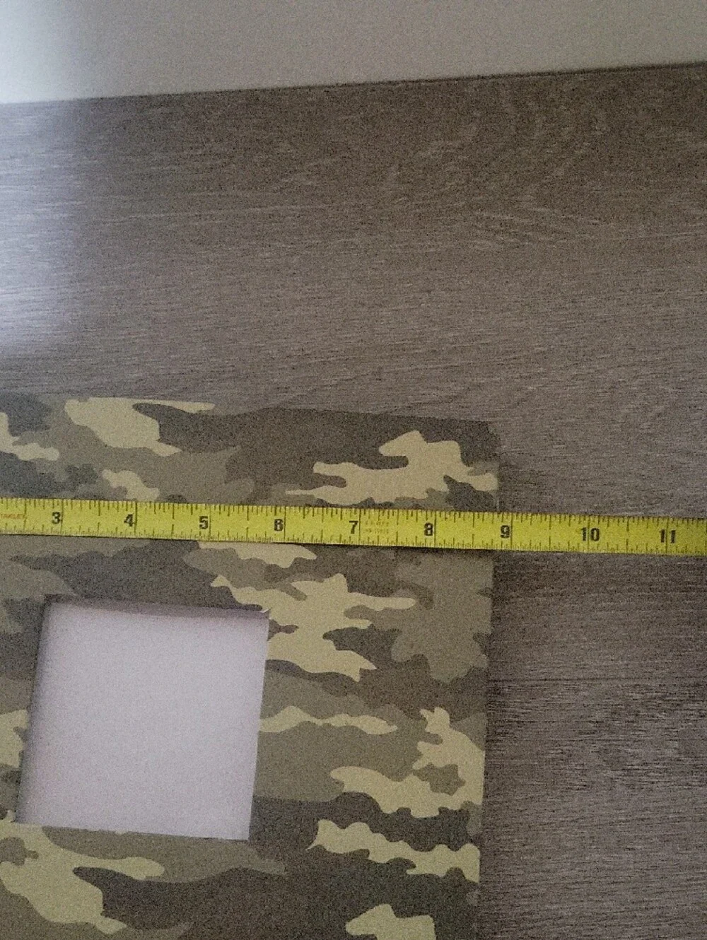 Camo Pattern Square Photo Album - Green & Tan